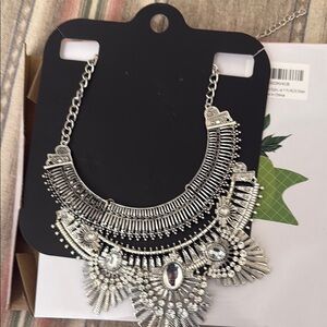 Silver Statement Necklace